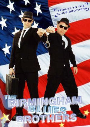 Birmingham Blues Brothers are a Tribute to the Blues Brothers Duo based in Birmingham West Midlands and available for hire with or without the Blues Mobile, full live band, backing tracks through A.R.C. Entertainments