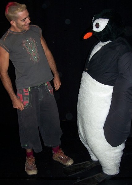 Charlie Burns aka Charlie Carpenter. Fire performer, Clown and Circus Entertainer. Available through A.R.C. Entertainments