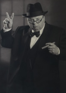 Derek Herbert as Winston Churchill Lookalike Macnhester