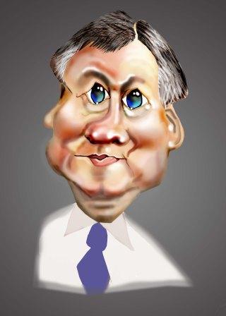 Scott Jones-McMahon Caricatures Northamptonshire