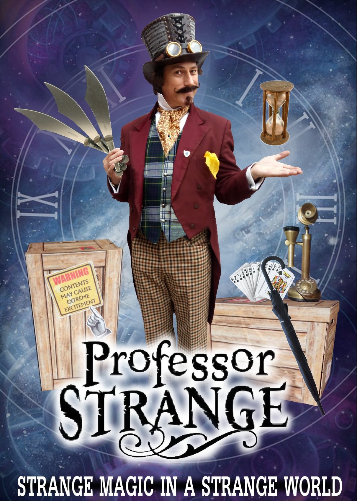 Professor Strange by Allin Kempthorne Magician / Juggler South East England