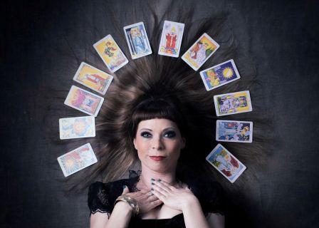 Miss Sylvia Spectre Victorian Magician, West Midlands