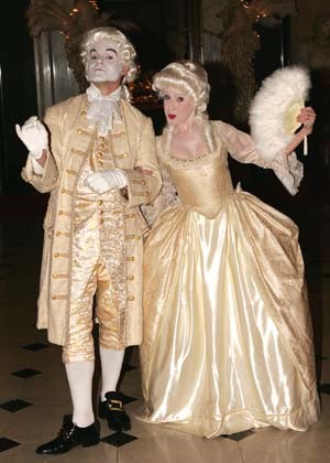 Louis XIV Lord & Lady by Rebecca Rainsford if Buckinghamshire
