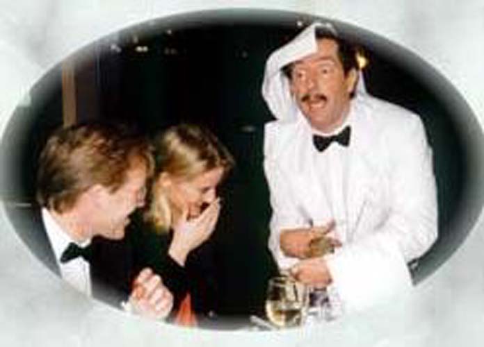 Manuel of Fawlty Towers look alike Charles Haslet