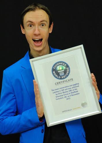 Chris Marley Guinnes Book Of Records 