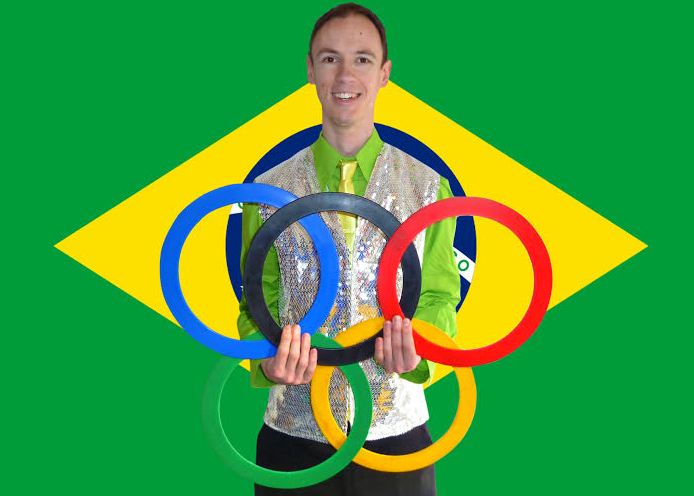 Chris Marley Rio Olympics Themed Juggler