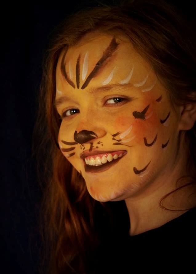 Chrissie Heaven of About Face Face Painting York