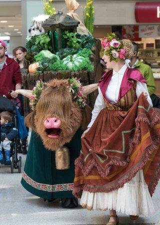 Highland Harvest with Hettie the Cow by Creature Encounter of West Midlands