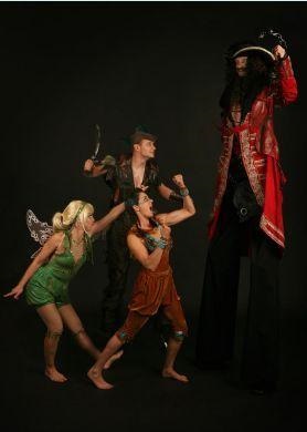 Captain Hook of Neverland from Dream Performance London