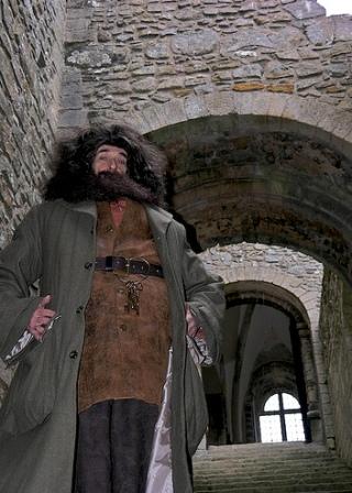 Hagrid lookalike of Harry Potter Edmond Wells