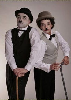 Charlie Chaplin Mime Artistes by Electric Cabaret