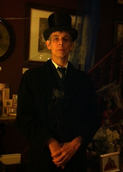 Gary Cordingley Halloween Storyteller as Undertaker from Cornwall