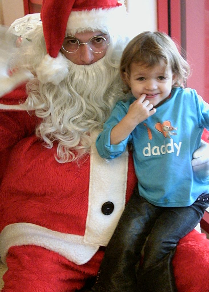 Glenn Scott as Father Christmas Lancashire