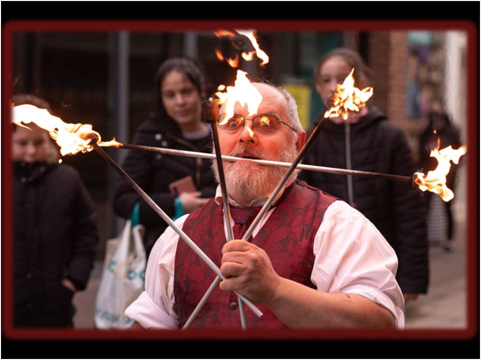 Iain Jay Fire Performer Teesside