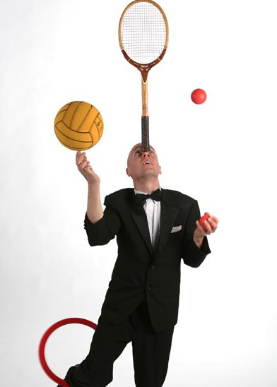 Ian Marchant the Gentleman Juggler from London