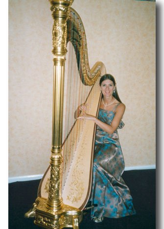 Janet Bennet Harpist Tyne & Wear