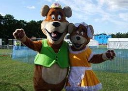 Macsot Characters Mr & Mrs Bear