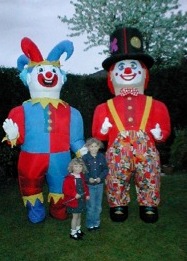 Inflatable Clown by Martin Duffy from Northumberland