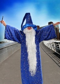 Wizard by Martin Duffy suitable for Harry Potter themed parties from Northumberland