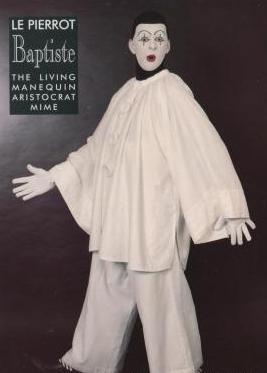 Michael Blackledge Mime artist as Le Pierrot from East Sussex