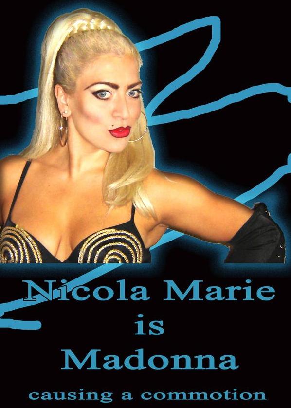 Nicola Marie Madonna Tribute Derbyshire