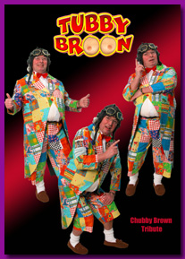 Peter Brown as Tubby Broon Comedian