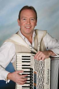 male vocalist accordionist Robert Burton