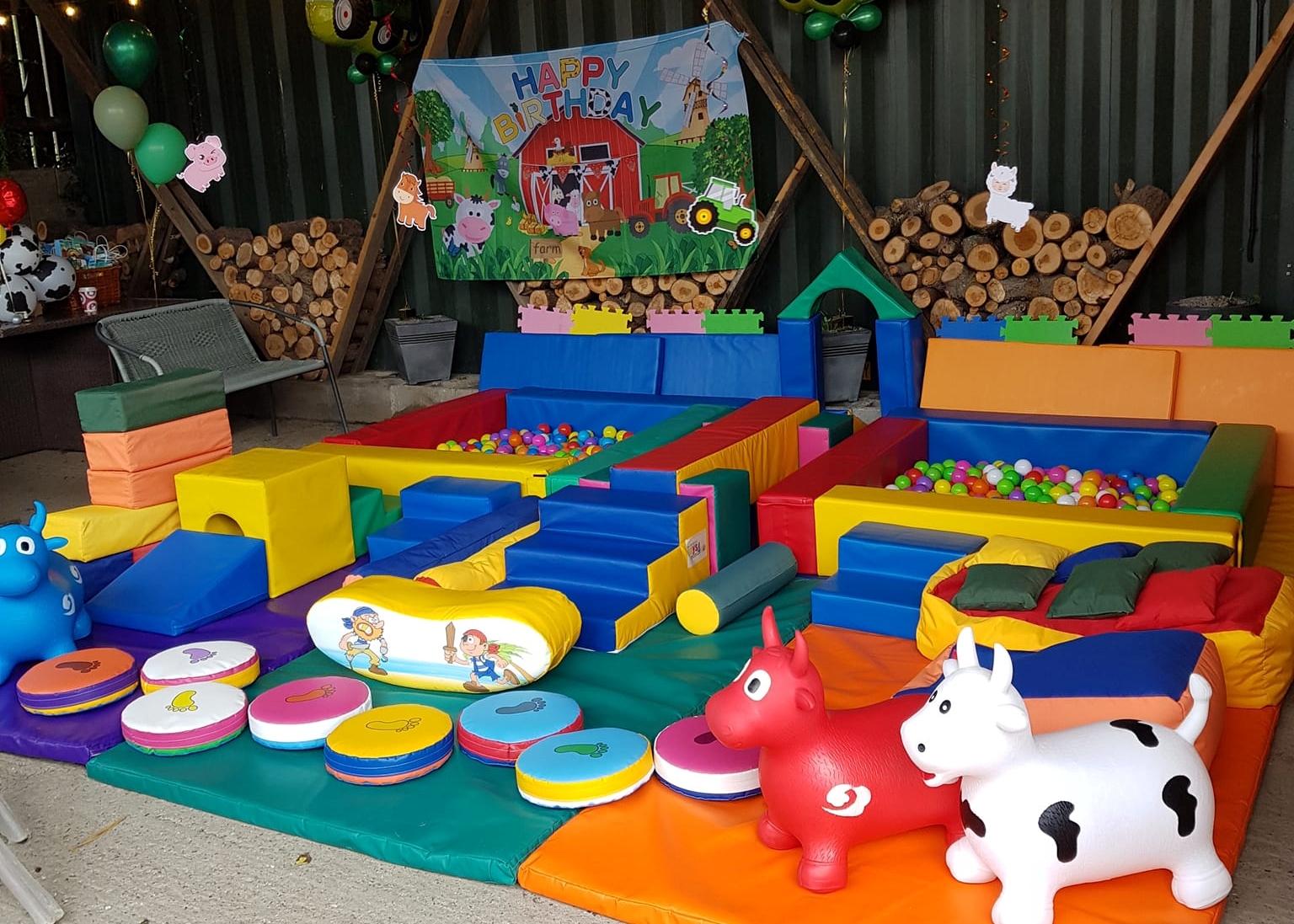 Softplay for younger children's parties by All in one place Teessed