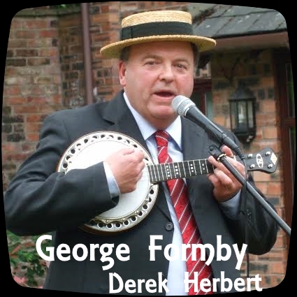 After Dinner Performer Derek Herbert as George Formby Cheshire