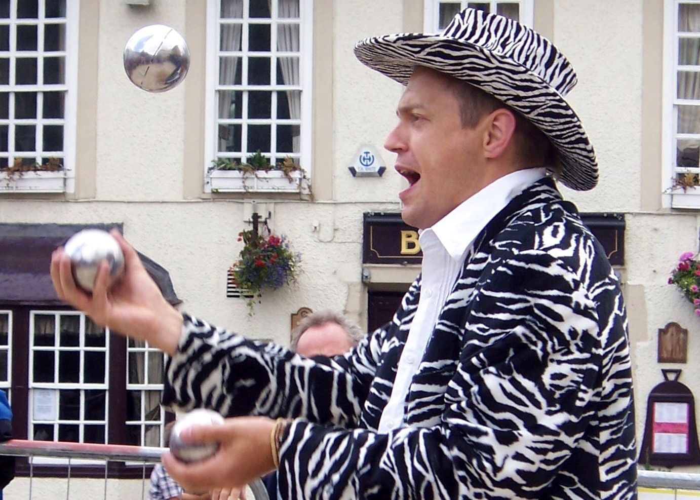 Thomas Trilby Juggler from Gloucestershire