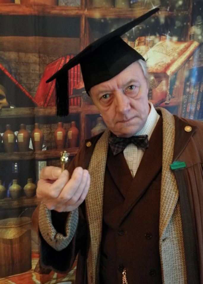Tony Perkins as Professor Horace Slughorn of Harry Potter North Yorkshire