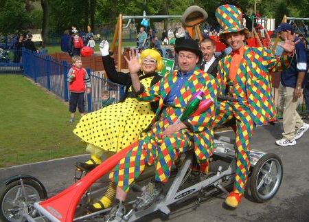 Clown Walkabouts by Upshot Circus