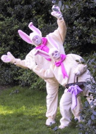 Easter Bunnies / aster Bunny, Rabbit(s) Walkabout by Upshot Circus