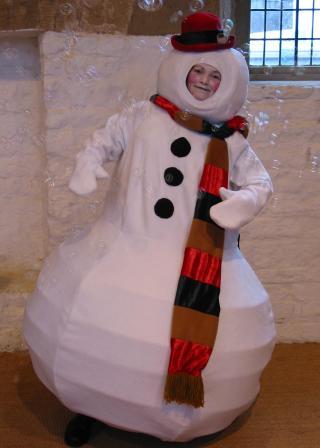 Walkabout Snowman by Upshot Circus