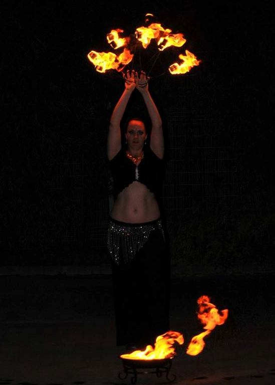 Vicky Armstrong Fire Dance / Performer Tyne & Wear
